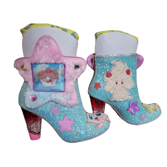 Irregular Choice Shoes Pokémon Star of the Show Heels Size 10 - Picture 6 of 9